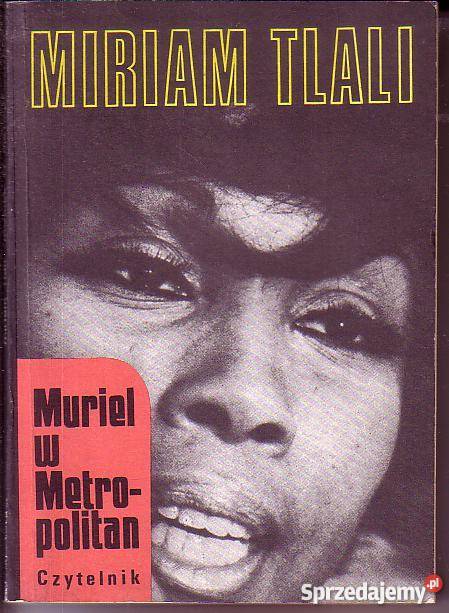 9838 MURIEL W METROPOLITAN MIRIAM TLALI Czyrna