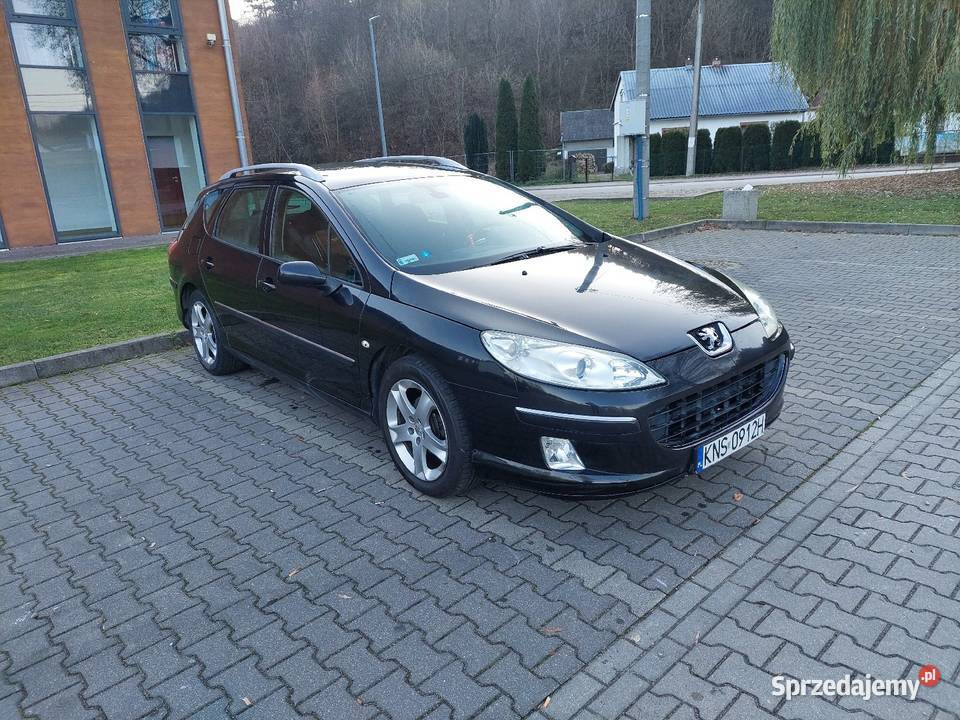 Peugeot 407 SW 2.0HDI 136KM, hak, do jazdy