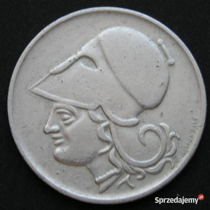 GRECJA 1 DRACHMA 1926 PERYKLES Łódź