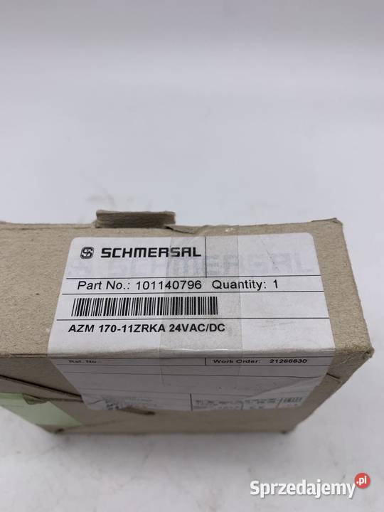 Schmersal AZM 17011ZRKA 24VACDC 101140796 Warszawa