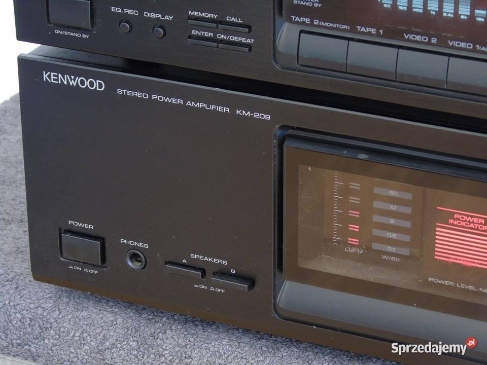 Kenwood 209 KC209 koncowka mocy i preamp z Jasło
