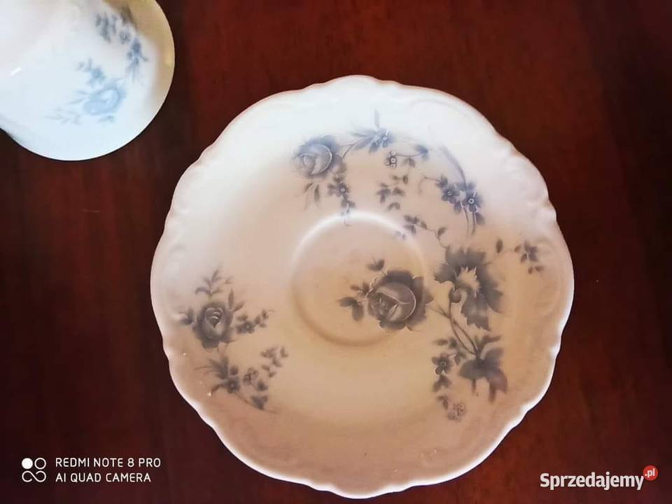 Filiżanka z błękitnymi kwiatkami Winterteich