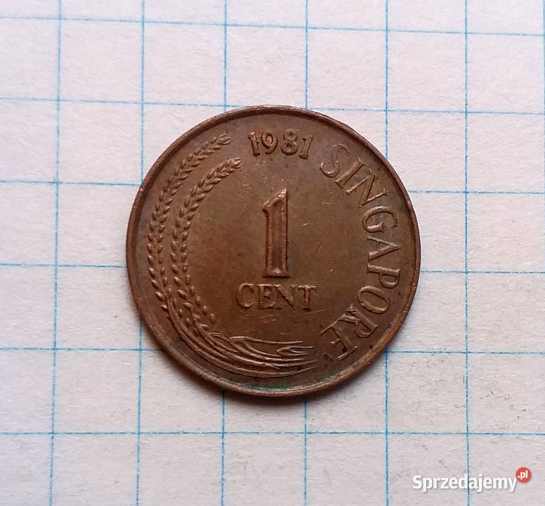 1 CENT 1981 SINGAPUR Piszczac