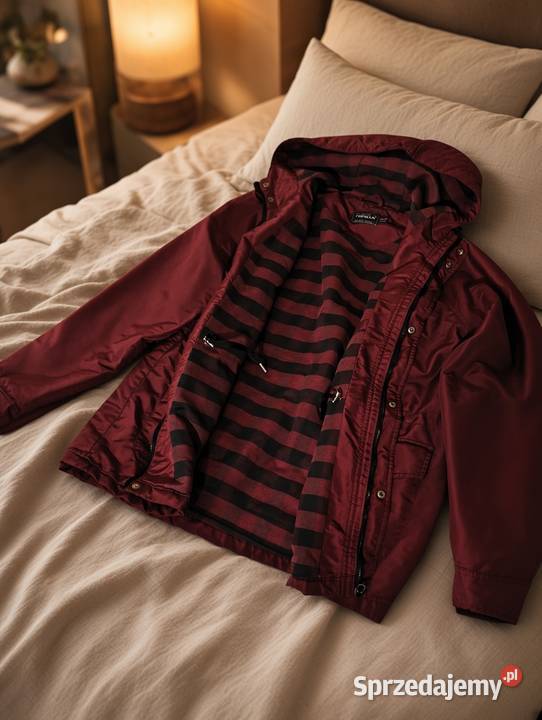 Stylowa bordowa kurtka Topman L stan Gdynia