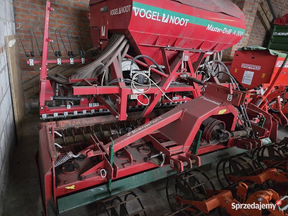 Zestaw uprawowo siewny Brona Kverneland Siewnik Kryszyn