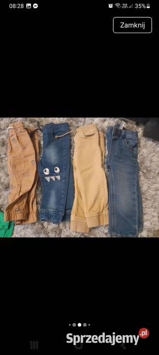 Ubranka wiosna lato chłopca 8086 Zambrów