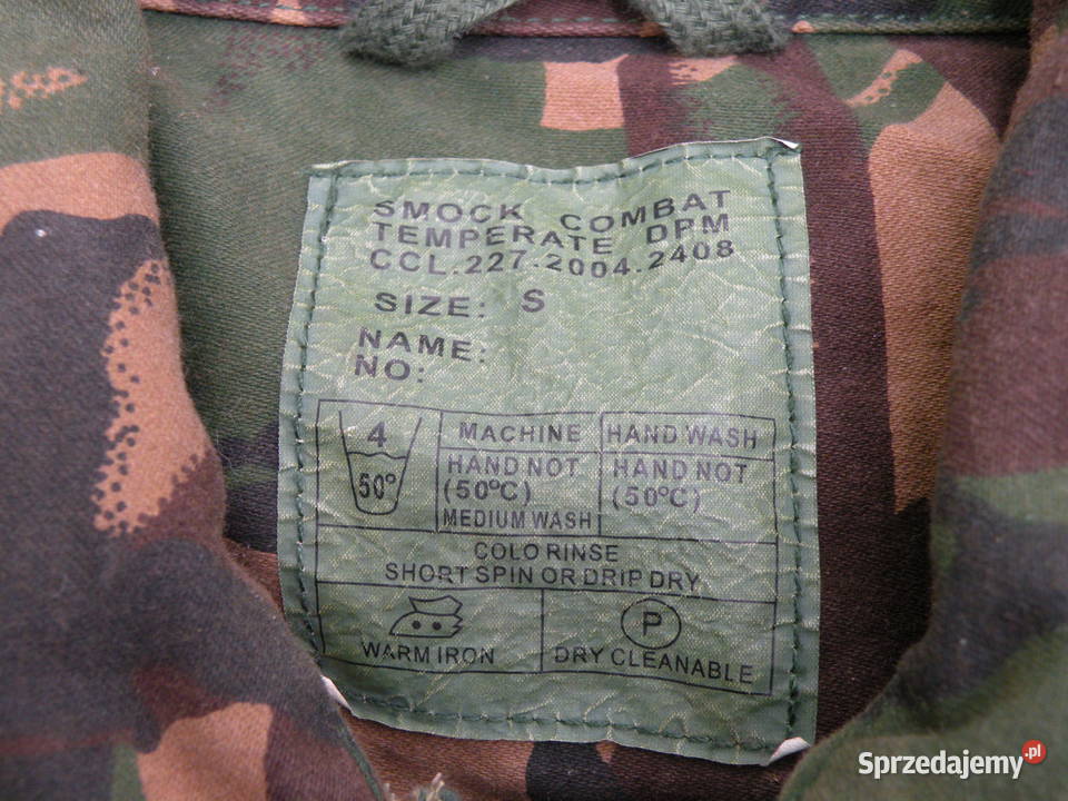 Kurtka smock combat dpm temperate Holandia S Wrocław