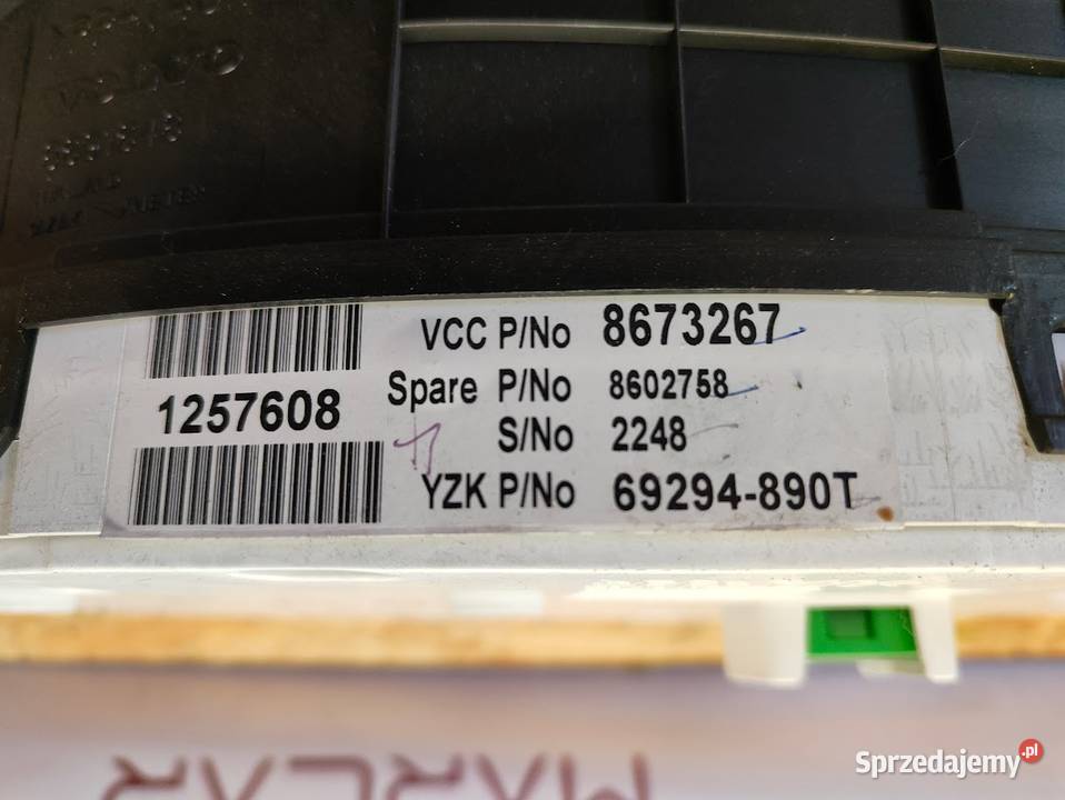 Licznik Zegary USA Volvo Xc90 I 8673267 Pleszew sprzedam