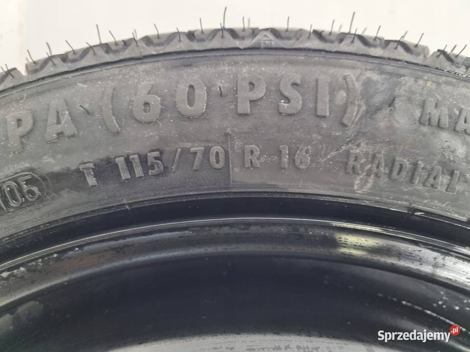 KOŁO DOJAZDOWE Opel Vectra C Astra H dojazdówka Chełm