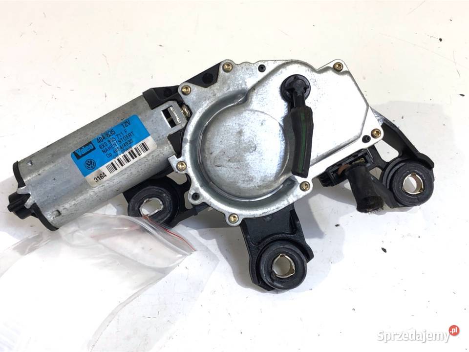 SILNIK WYCIERACZEK TYŁ VW POLO 6X0955711F Części samochodowe podkarpackie