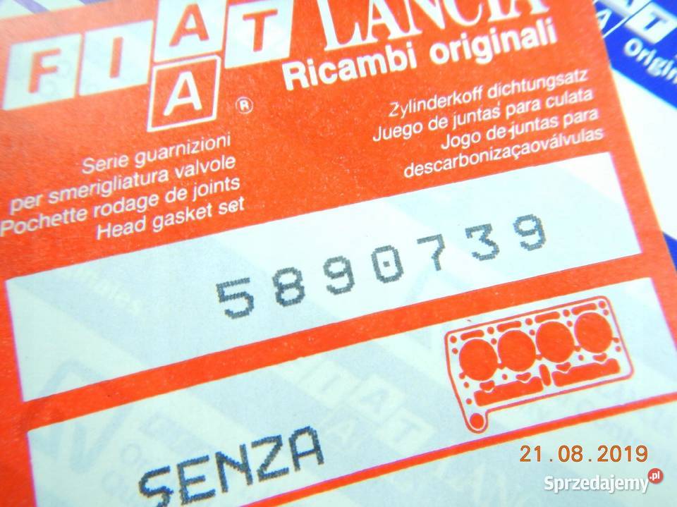 ZESTAW USZCZELEK BLOK SILNIKA FIAT DUCATO 8690