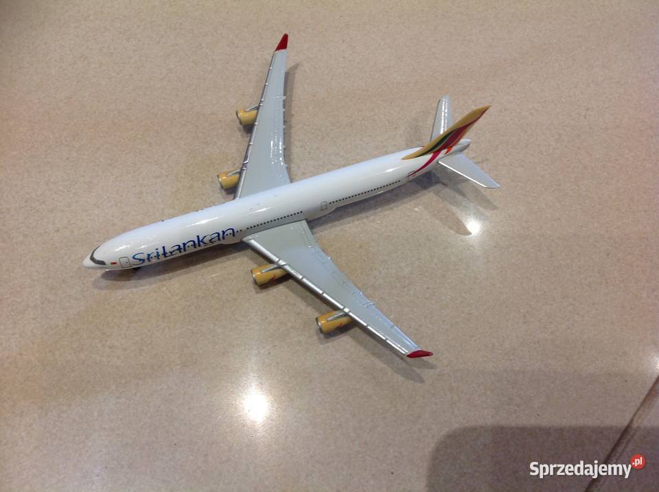 Herpa Model Samolotu Srilankan 4RADD metalowy Nowa Sól