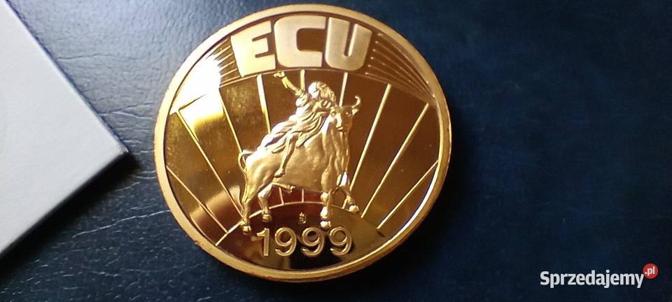Stare monety Medal ECU 202 Lesko
