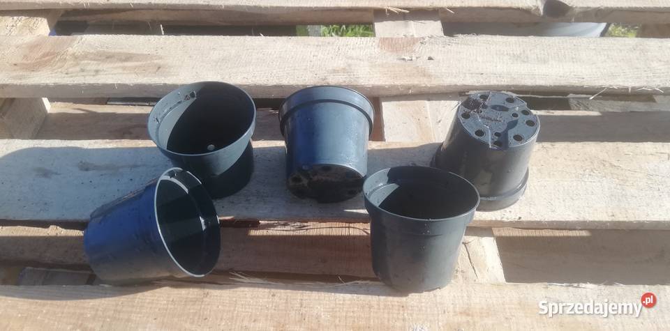 używane doniczki okrągła fi 9 dolnośląskie Legnica