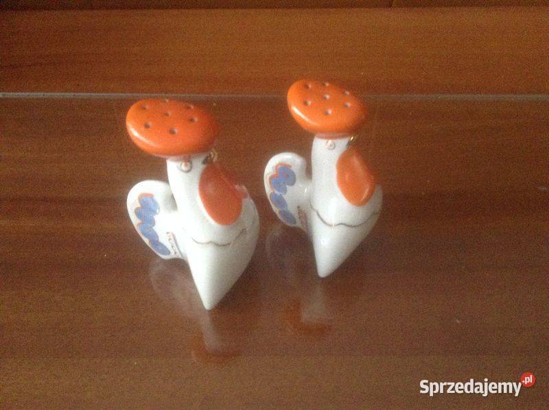 Zestaw porcelanowych sygnowanyh figurek na opolskie Opole