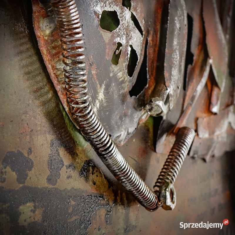 Obraz metalowy 3D LOFT MOTOR WSK 100x100 Chmielnik