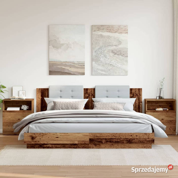 Szafki nocne 2 stare drewno 50x32x60 WM856565 Warszawa sprzedam