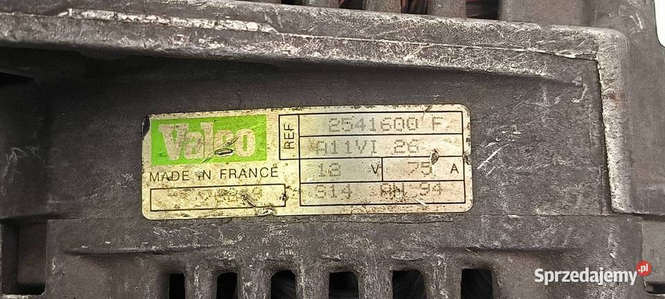 ALTERNATOR RENAULT LAGUNA 2541600F osobowe Lipno