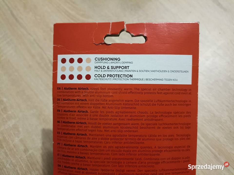 Ciepłe wełniane wkładki do butów Bama Alutherm Kwidzyn