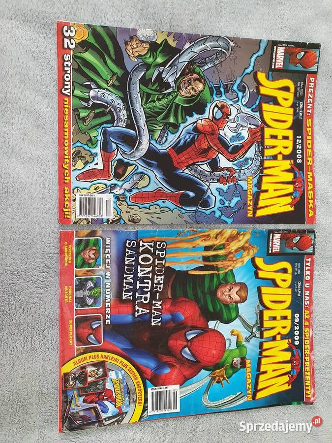 SpiderMan zestaw 9 komiksów dzieci pomorskie Gdynia