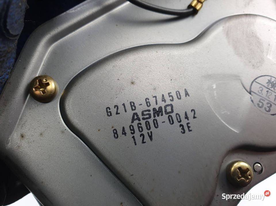 MECHANIZM WYCIERACZEK TYŁ MAZDA 6 G21B67450A osobowe Lipno