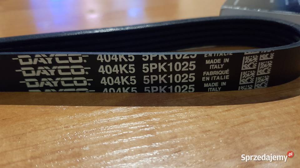 Pasek wielorowkowy 5PK1025 Dayco nowy osobowe Lublin