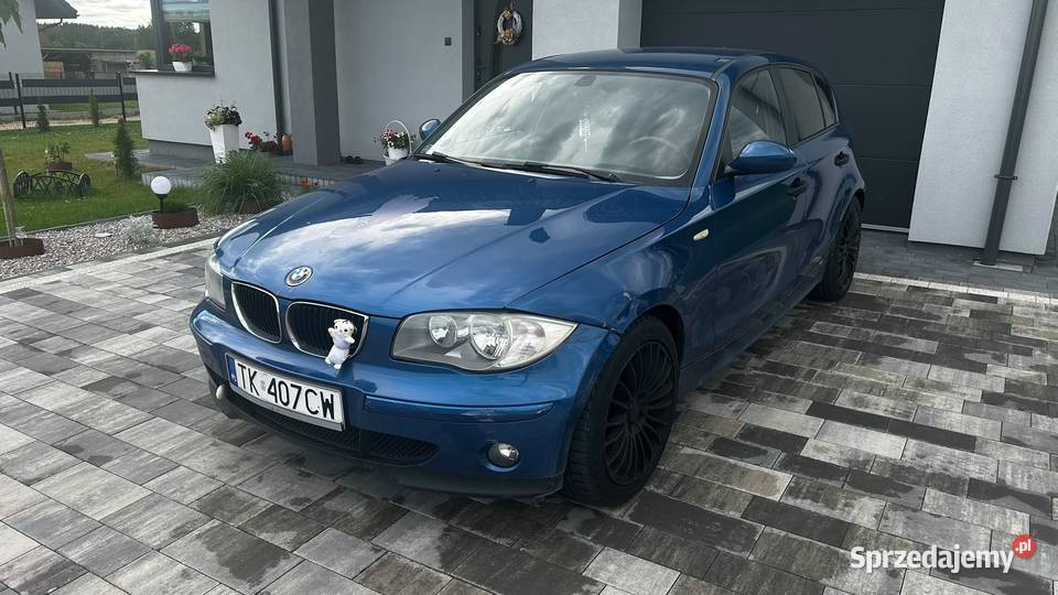 BMW 118i Automat 20 Ben Gaz 2005r automatyczna Seria 1 świętokrzyskie Podzamcze