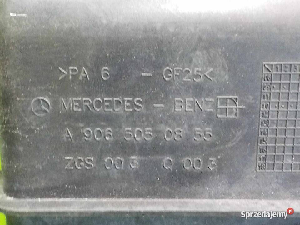 SPRINTER II W906 22 CDI 10r obudowa wentylatora Układ chłodzenia Suków