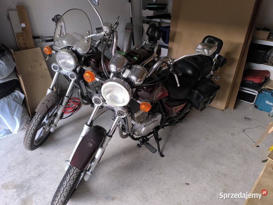 3x Hyosung GA 125 niski przebieg części papiery Iłowa