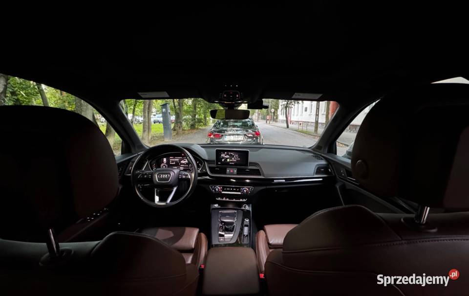 AUDI Q5 20 TFSI Benzyna 2018 4x4 252 Prestige łopatki zmiany biegów