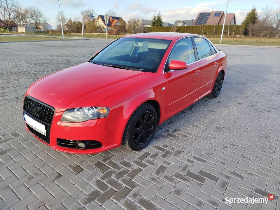 Audi A4 B7 20 Benzyna 20062007 sedan SLine asystent parkowania Świdnik