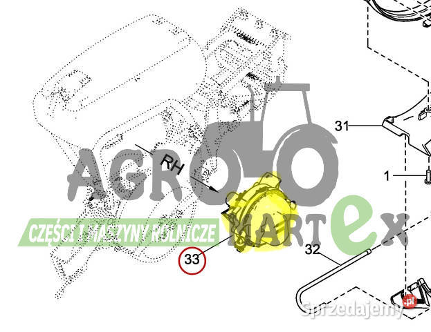 187941 177760 176112 OBUDOWA APARATU WSIEW RH Wichrów sprzedam
