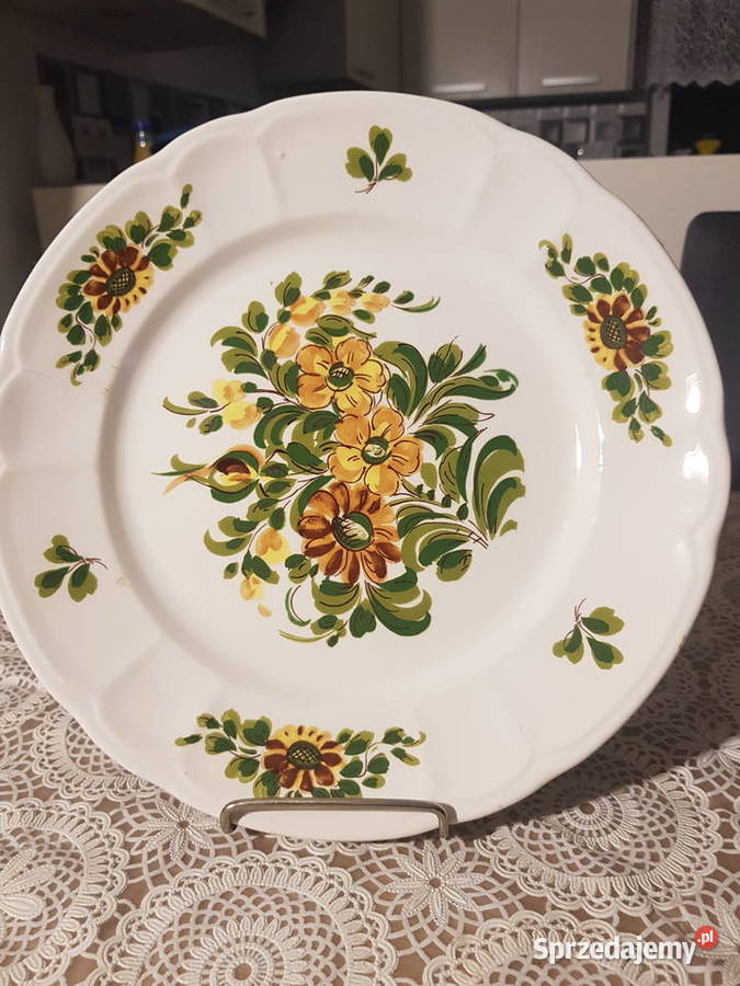 Talerz dekoracyjny ozdobny Wola Podłężna
