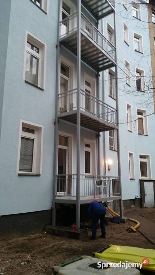 Balkon stalowy ocynkowany Pozostałe Bytom Odrzański