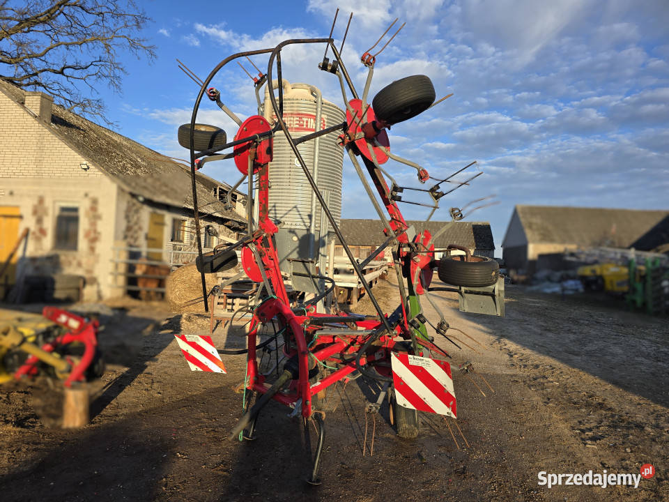 Przetrząsacz siana FELLA TH6606 DN 66 m warmińsko-mazurskie Włosty
