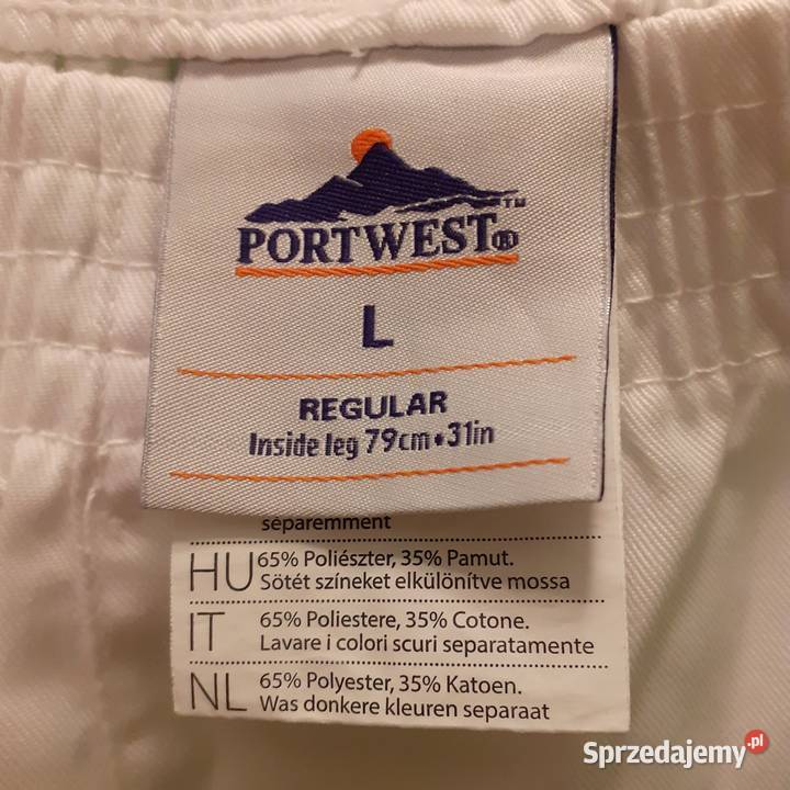 Spodnie kucharskie Portwest
