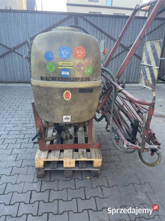 Opryskiwacz Jacoby 600l 12m dysze Wieluń