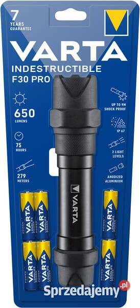 Latarka Indestructible F30 PRO VT18714 małopolskie Kamionna