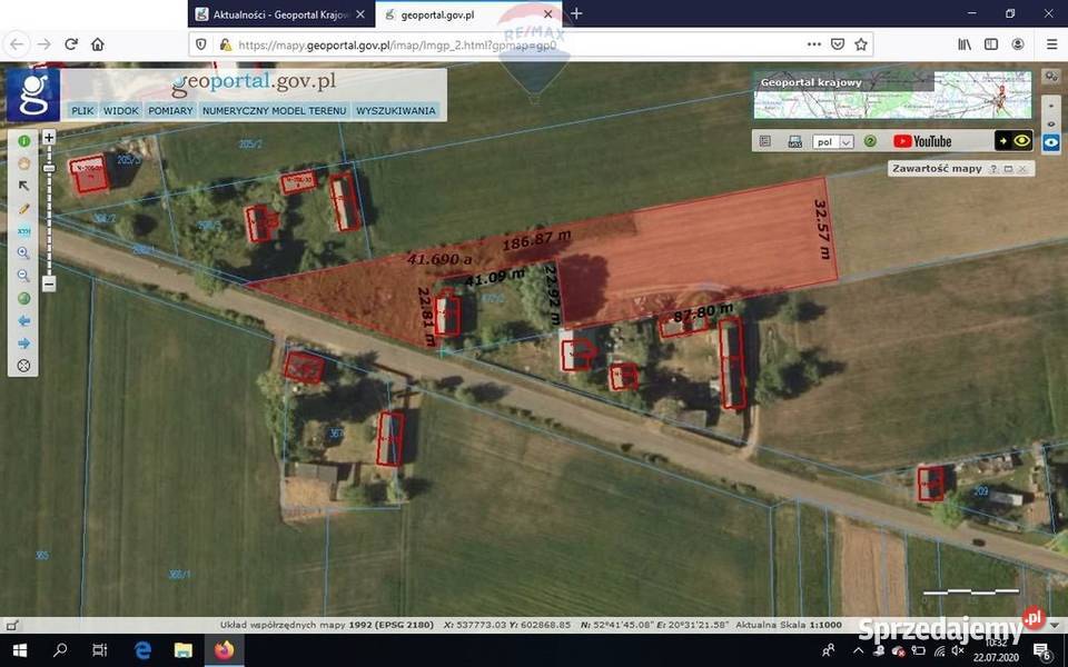 Sprzedam Działkę mazowieckie