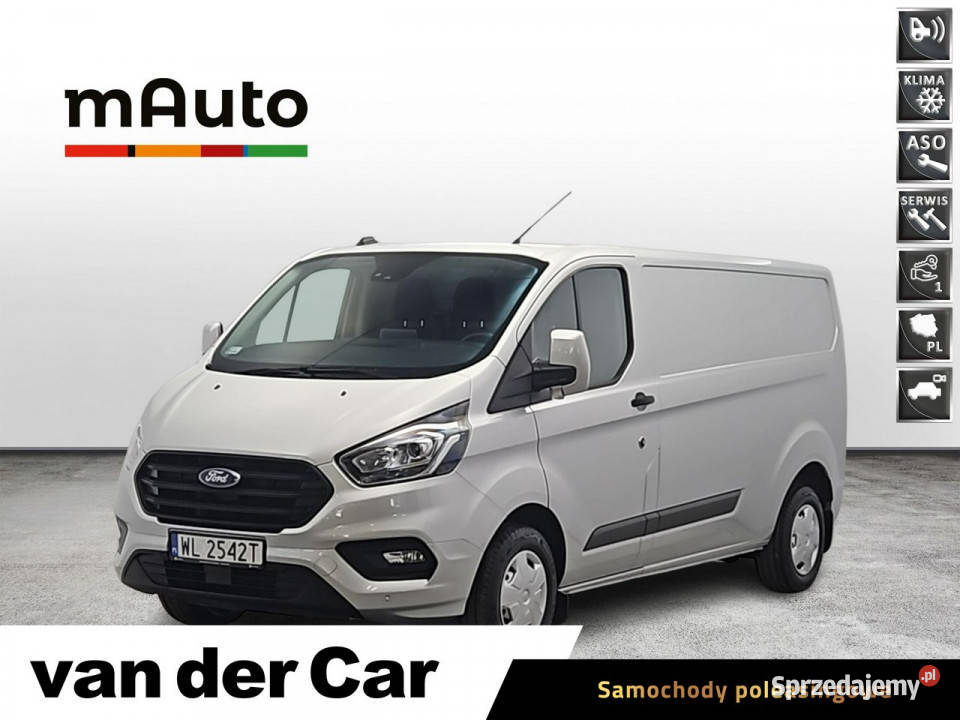 Ford Transit Custom 20 EcoBlue Euro 6 Z ASR (kontrola trakcji) Warszawa sprzedam