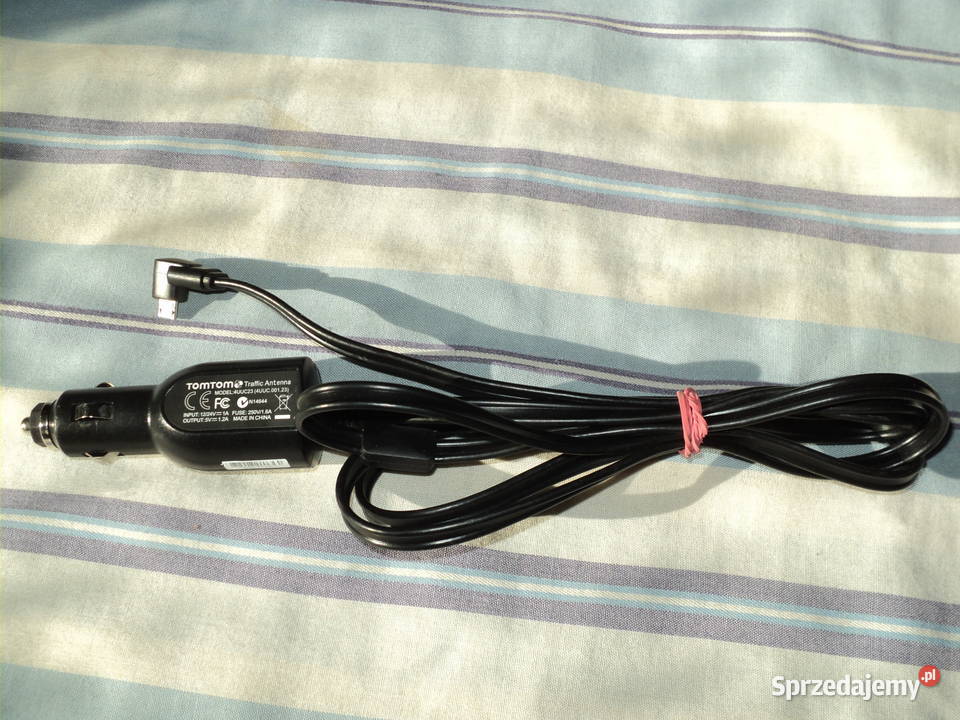 Odbiornik RDSTMC ładowarka samochodowa TomTom