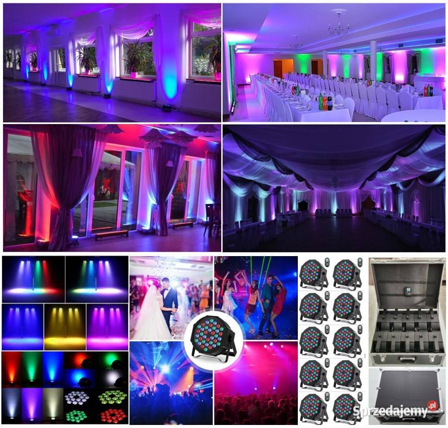 OŚWIETLENIE IMPREZ dekoracja światłem i mazowieckie