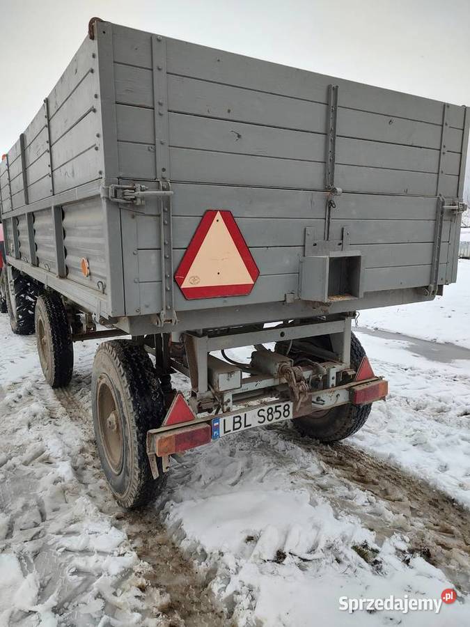 Przyczepa rolnicza Autosan D732 wywrot 3 stronny lubelskie Obsza sprzedam