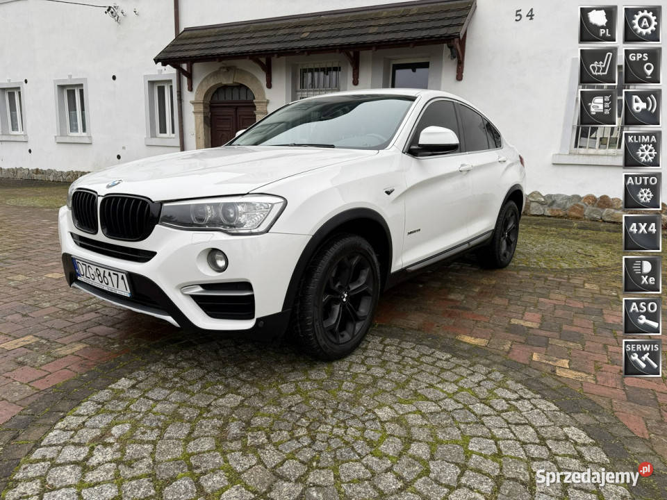 BMW X4 20i 184 xDrive 152 Salon Serwis ASO Navi