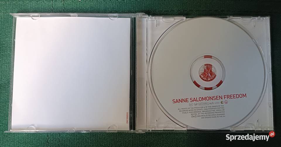 Sanne Salomonsen Freedom CD małopolskie Zbylitowska Góra
