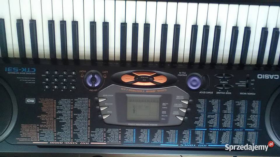 Organy keyboard Casio CTK531 61 klawiszy Casio wielkopolskie Poznań
