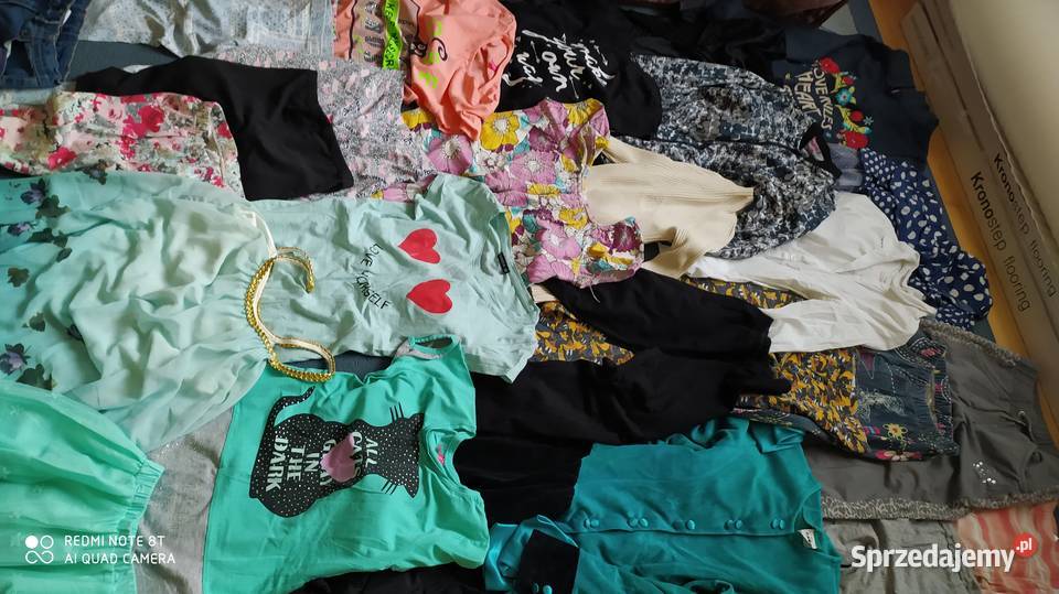 paka ubrań dziewczyny rozmiar 146 152 odzież Poznań