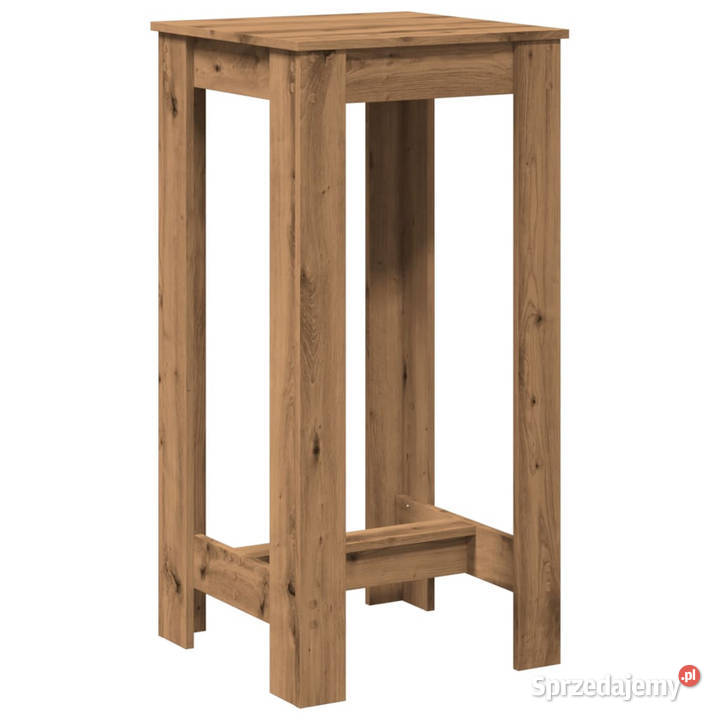 Stolik barowy dąb artisian 51x50x1035 WM854408