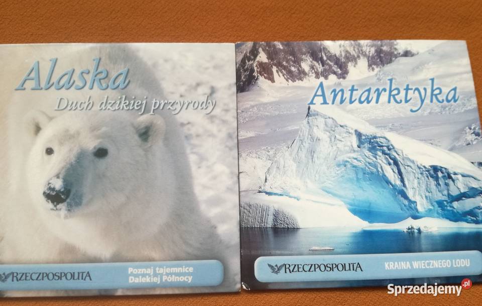 AlaskaAntarktyka dwie płyty dvd Łódź