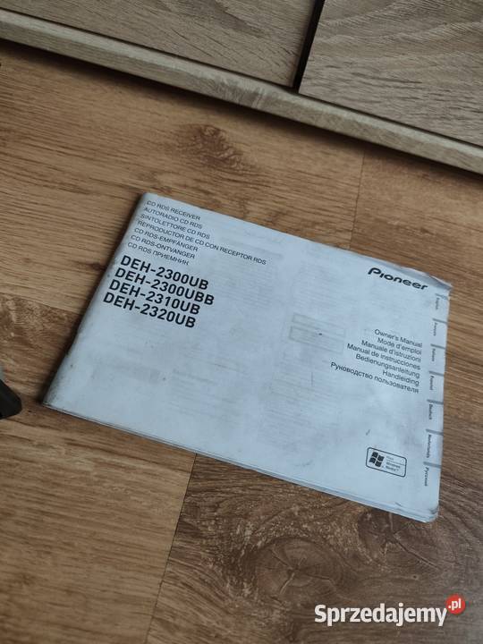 Radio samochodowe Pioneer DEH2300UB Radioodtwarzacze Starachowice